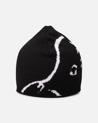 X-Large Gorilla Skull Beanie Black