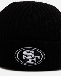47 Brand San Francisco 49ers Harbor Cuff Knit Beanie Black