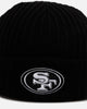 47 Brand San Francisco 49ers Harbor Cuff Knit Beanie Black