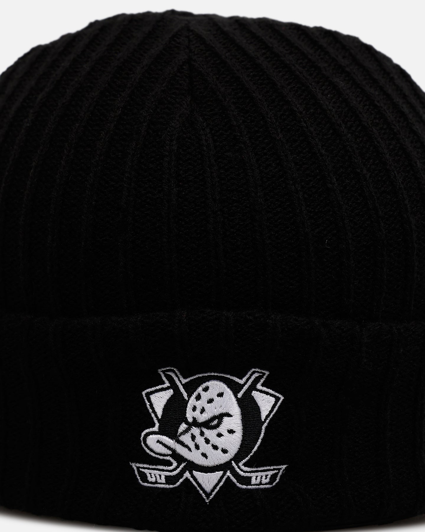 47 Brand Anaheim Ducks Harbor Cuff Knit Beanie Black | Culture