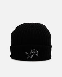 47 Brand Detroit Lions Harbor Cuff Knit Beanie Black