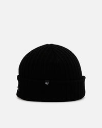 47 Brand Detroit Lions Harbor Cuff Knit Beanie Black
