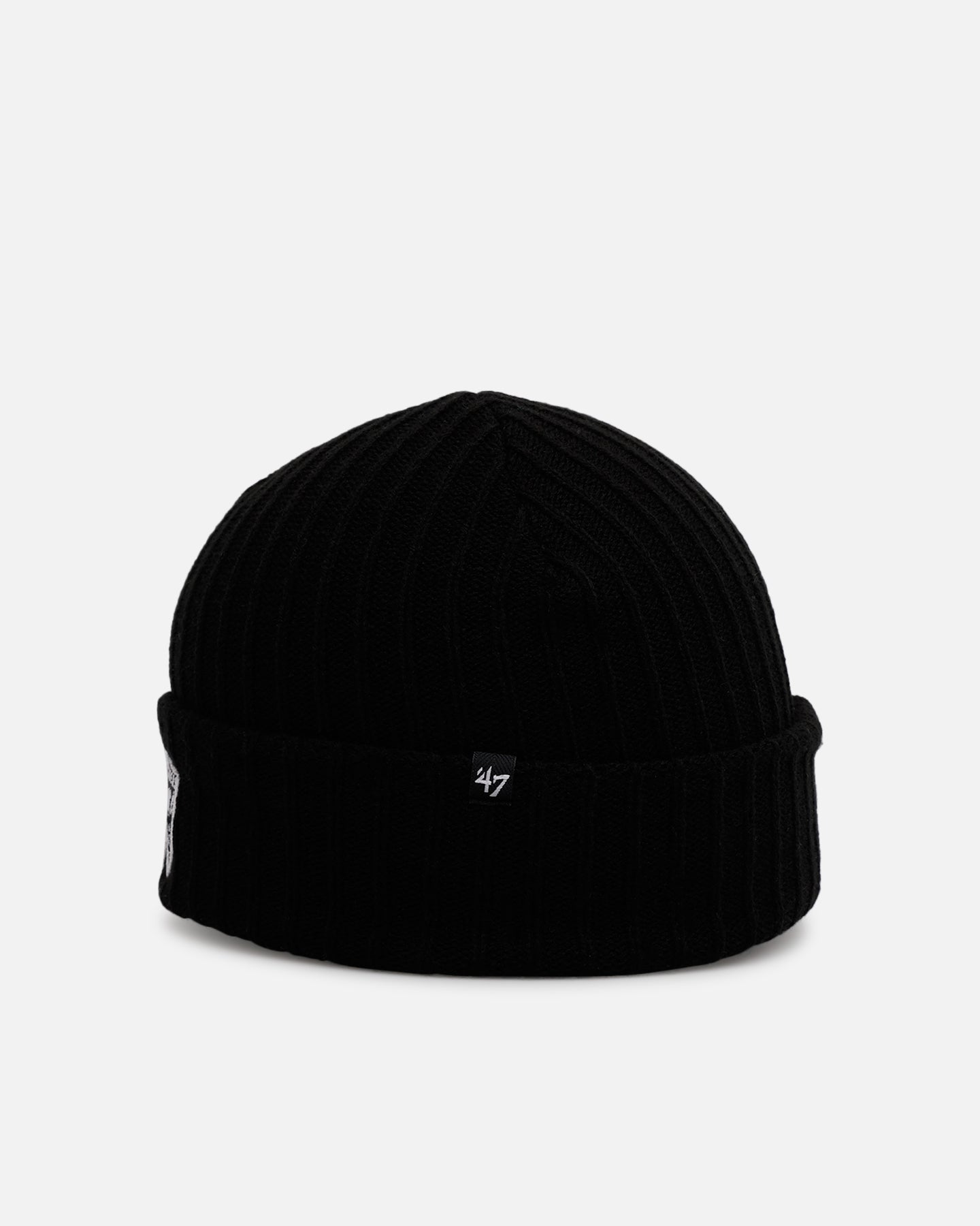 47 Brand Las Vegas Raiders Harbor Cuff Knit Beanie Black | Culture