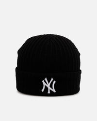 47 Brand New York Yankees Harbor Cuff Knit Beanie Black