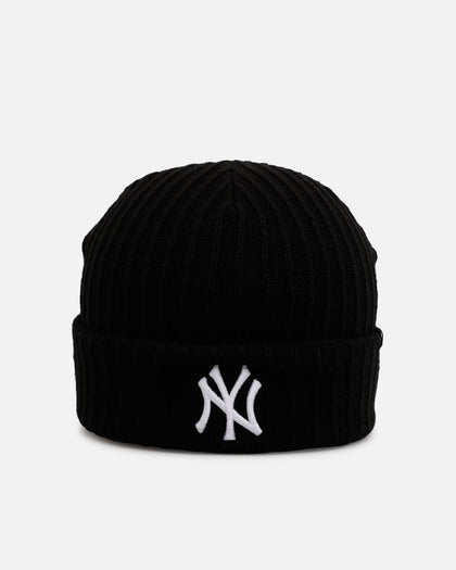 47 Brand New York Yankees Harbor Cuff Knit Beanie Black