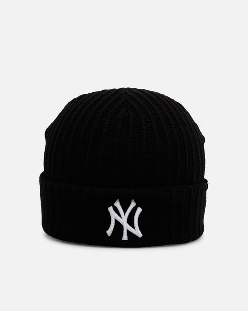 47 Brand New York Yankees Harbor Cuff Knit Beanie Black