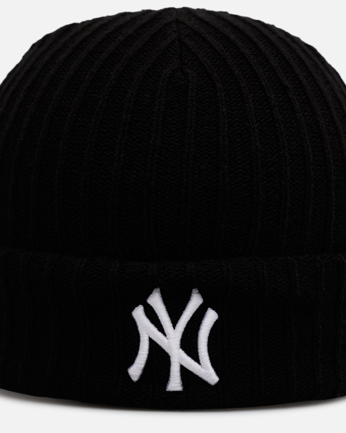 47 Brand New York Yankees Harbor Cuff Knit Beanie Black | Culture