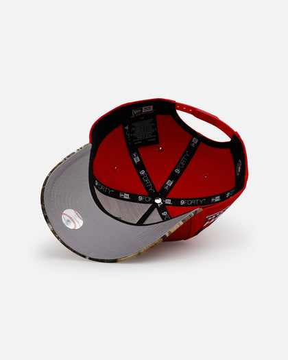 New Era Houston Astros 'Stars And Stripes' 9FORTY A-Frame Snapback Red