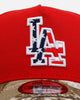 New Era Los Angeles Dodgers 'Stars And Stripes' 9FORTY A-Frame Snapback Red