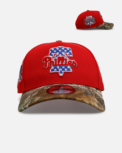New Era Philadelphia Phillies 'Stars And Stripes' 9FORTY A-Frame Snapback Red