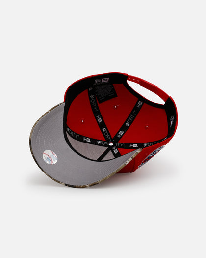 New Era San Diego Padres 'Stars And Stripes' 9FORTY A-Frame Snapback Red