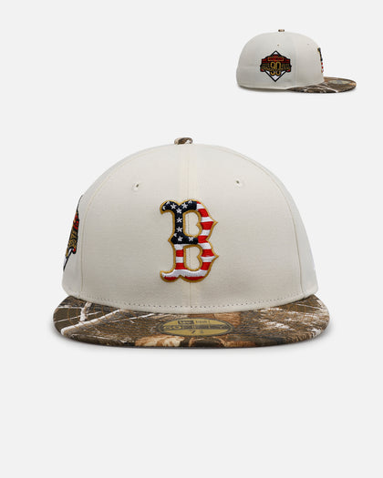 New Era Boston Red Sox 'Stars And Stripes' 59FIFTY Fitted Chrome