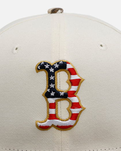 New Era Boston Red Sox 'Stars And Stripes' 59FIFTY Fitted Chrome