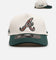 Pro Standard Atlanta Braves 'Tapestry 2.0' Pinch Front Strapback Dark Green