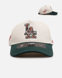 Pro Standard Los Angeles Dodgers 'Tapestry 2.0' Pinch Front Strapback Dark Green