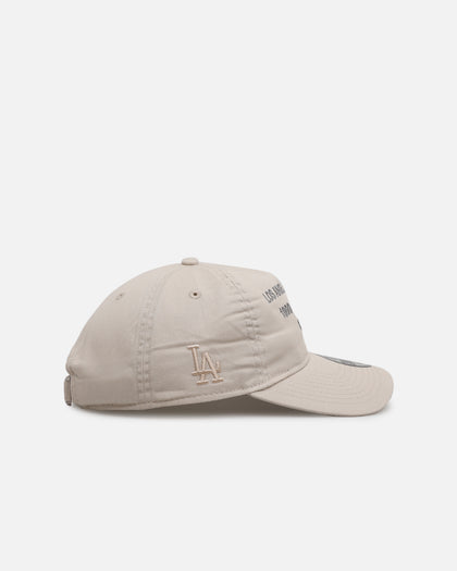 New Era Los Angeles Dodgers 'Location' 9TWENTY Strapback Cream