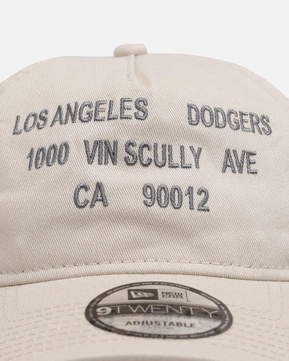 New Era Los Angeles Dodgers 'Location' 9TWENTY Strapback Cream