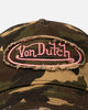 Von Dutch Camo Patch Trucker Snapback Camo