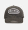 Von Dutch Japanese Script Dad Strapback Cap Washed Black
