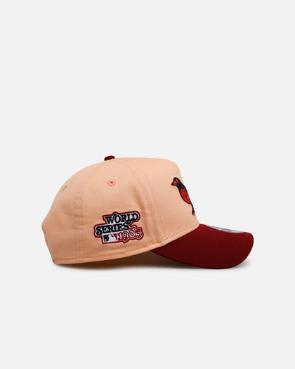 New Era Baltimore Orioles 'Volcano' 9FORTY A-Frame Snapback Peach