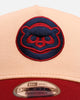 New Era Chicago Cubs 'Volcano' 9FORTY A-Frame Snapback Peach