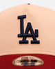 New Era Los Angeles Dodgers 'Volcano' 9FORTY A-Frame Snapback Peach