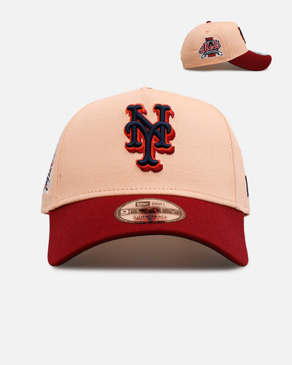 New Era New York Mets 'Volcano' 9FORTY A-Frame Snapback Peach