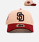 New Era San Diego Padres 'Volcano' 9FORTY A-Frame Snapback Peach
