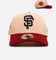 New Era San Francisco Giants 'Volcano' 9FORTY A-Frame Snapback Peach