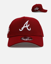 New Era Atlanta Braves 'Candy Apple' 9FORTY A-Frame Snapback Cardinal