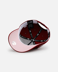 New Era Atlanta Braves 'Candy Apple' 9FORTY A-Frame Snapback Cardinal