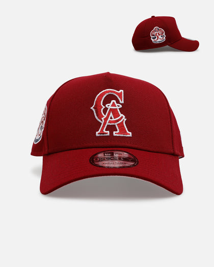 New Era Los Angeles Angels 'Candy Apple' 9FORTY A-Frame Snapback Cardinal