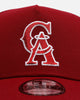 New Era Los Angeles Angels 'Candy Apple' 9FORTY A-Frame Snapback Cardinal