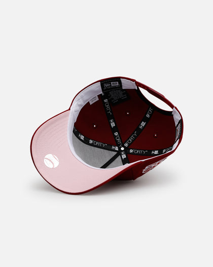 New Era Los Angeles Angels 'Candy Apple' 9FORTY A-Frame Snapback Cardinal