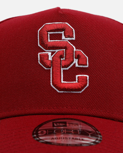 New Era University Of Southern California Trojans 'Candy Apple' 9FORTY A-Frame Snapback Cardinal