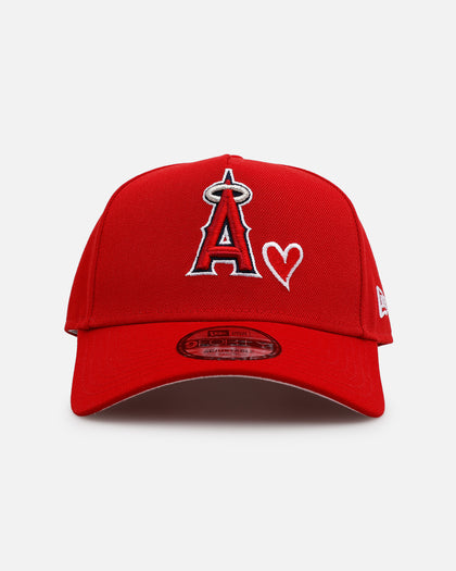 New Era Los Angeles Angels 'Team Color Hearts' 9FORTY A-Frame Snapback Official Team Color
