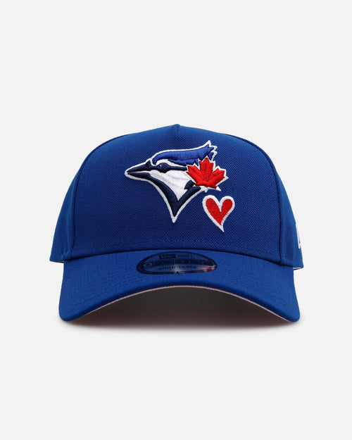 New Era Toronto Blue Jays 'Team Color Hearts' 9FORTY A-Frame Snapback Official Team Color