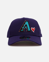 New Era Arizona Diamondbacks 'Team Color Hearts' 9FORTY A-Frame Snapback Official Team Color