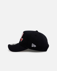 New Era Washington Nationals 'Team Color Hearts' 9FORTY A-Frame Snapback Official Team Color