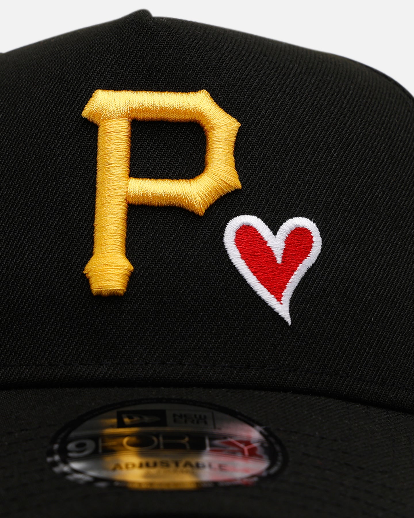 New Era Pittsburgh Pirates 'Team Color Hearts' 9FORTY A-Frame