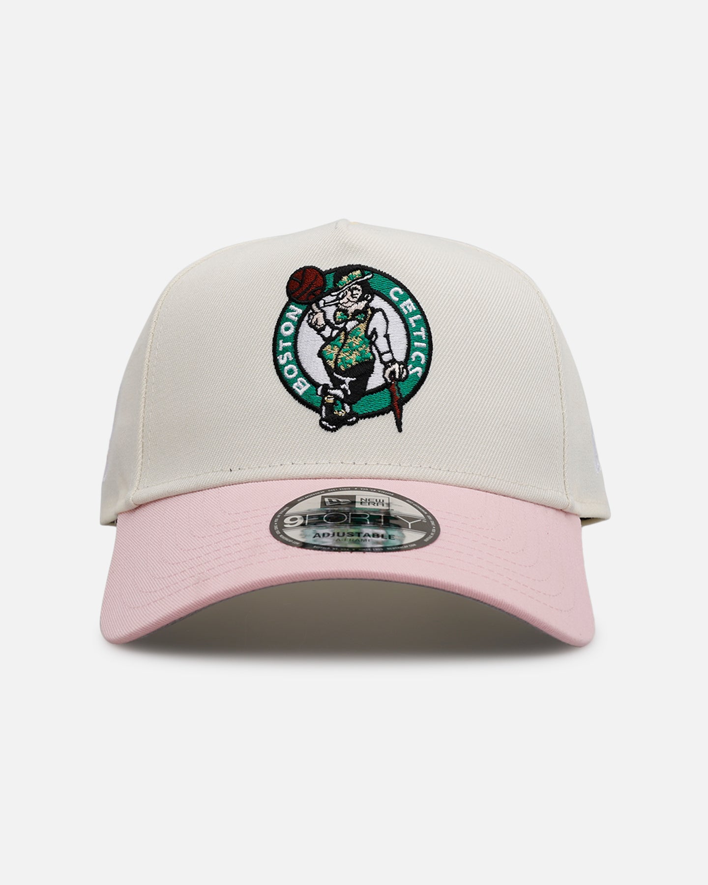 New Era Boston Celtics 'Pink Lemonade' 9FORTY A-Frame Snapback