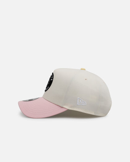 New Era Brooklyn Nets 'Pink Lemonade' 9FORTY A-Frame Snapback Pink/Yellow