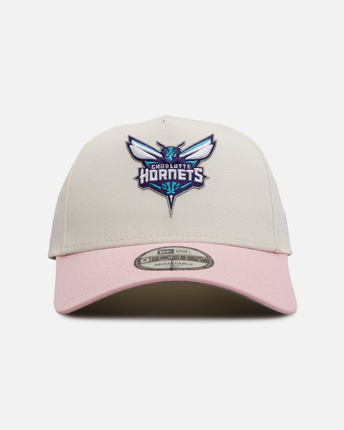 New Era Charlotte Hornets 'Pink Lemonade' 9FORTY A-Frame Snapback Pink/Yellow