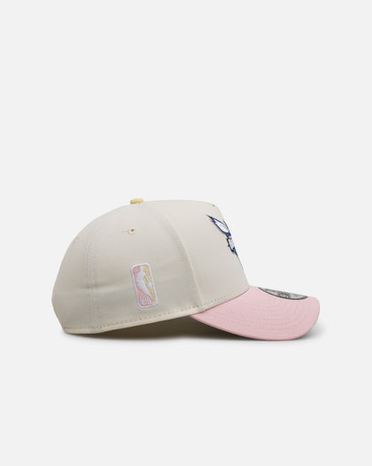 New Era Charlotte Hornets 'Pink Lemonade' 9FORTY A-Frame Snapback Pink/Yellow