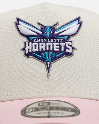 New Era Charlotte Hornets 'Pink Lemonade' 9FORTY A-Frame Snapback Pink/Yellow