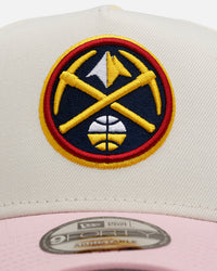 New Era Denver Nuggets 'Pink Lemonade' 9FORTY A-Frame Snapback Pink/Yellow