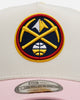 New Era Denver Nuggets 'Pink Lemonade' 9FORTY A-Frame Snapback Pink/Yellow