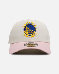 New Era Golden State Warriors 'Pink Lemonade' 9FORTY A-Frame Snapback Pink/Yellow