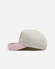 New Era Golden State Warriors 'Pink Lemonade' 9FORTY A-Frame Snapback Pink/Yellow