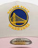 New Era Golden State Warriors 'Pink Lemonade' 9FORTY A-Frame Snapback Pink/Yellow